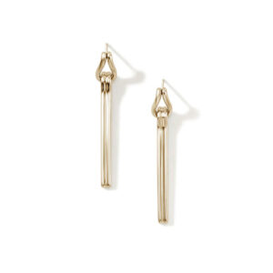 Surf Drop Earring, Gold