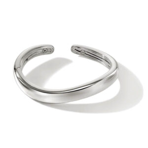 Surf Kick Cuff, Sterling Silver, Slim