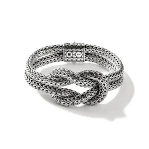 Love Knot Bracelet, Sterling Silver